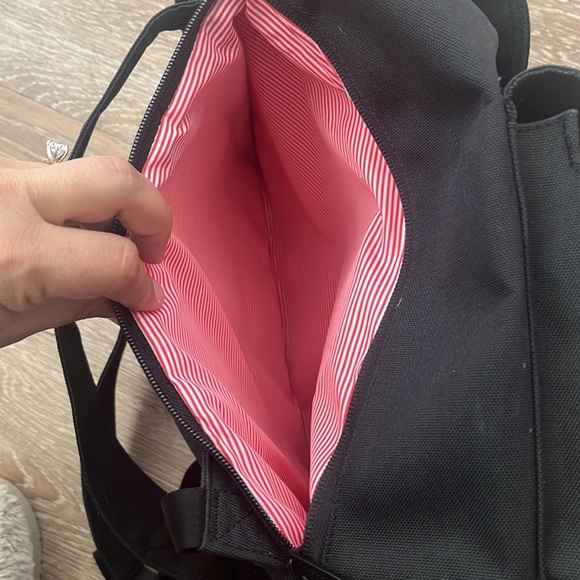 NWOT Hershel Supply Co. Dawson X-Small Backpack- Black/Tan - Picture 3 of 6